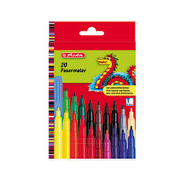 Herlitz 08649238 Multicolour felt pen
