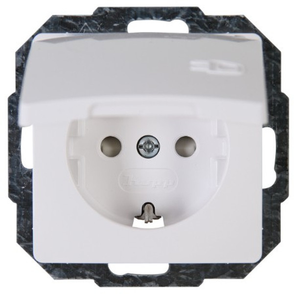 Kopp 920802069 Schuko White socket-outlet