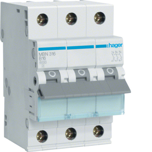 Hager MBN316 3 electrical switch