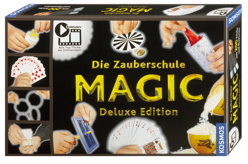 Kosmos Magic Deluxe 200трюки детский набор волшебника