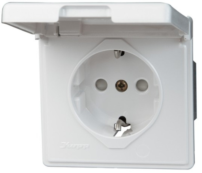 Kopp 119102080 Schuko White socket-outlet