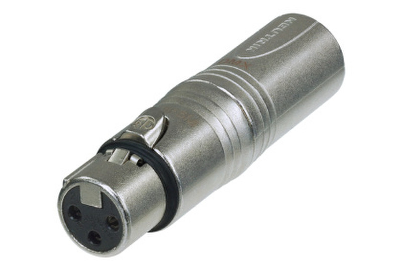 Neutrik NA3F5M XLR (5-pin) XLR (3-pin) Grau Kabelschnittstellen-/adapter