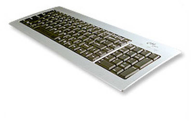 Cooler Master Q Alloy Keyboard (EAK-US1) USB USB QWERTY Cеребряный клавиатура