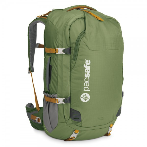 Pacsafe Venturesafe 55L GII Female 55L Nylon,Polyester Khaki,Olive travel backpack