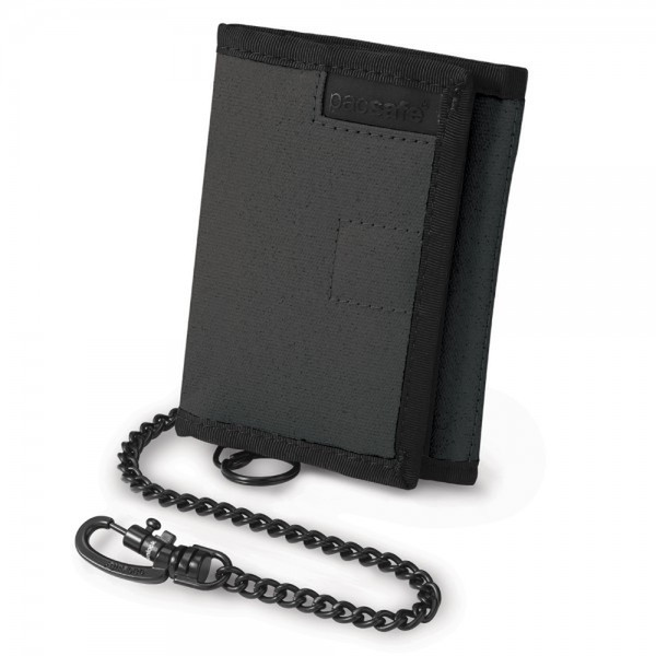 Pacsafe Z50 Unisex Canvas,Polyester Charcoal wallet
