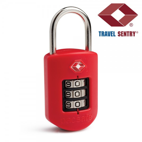 Pacsafe Prosafe 1000 Luggage combination lock Пластик Красный