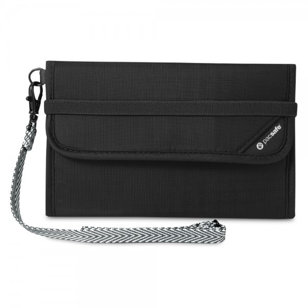 Pacsafe V250 Unisex Nylon,Polyester Black wallet