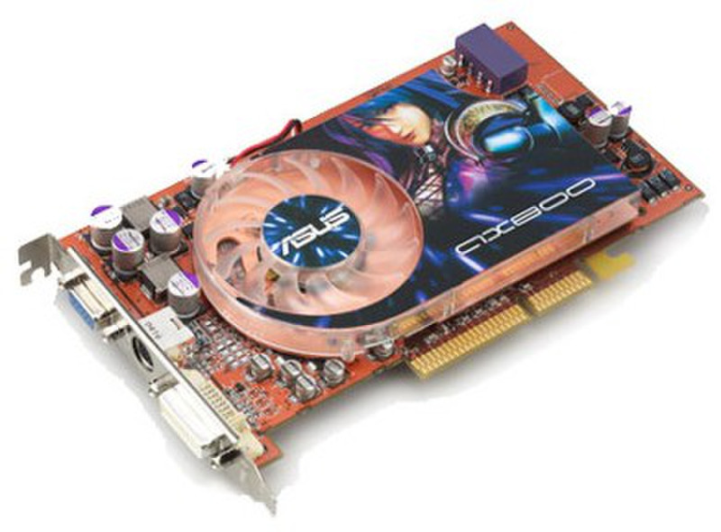 ASUS AX800PRO/TVD 256MB AGP 8x + USB Webcam GDDR