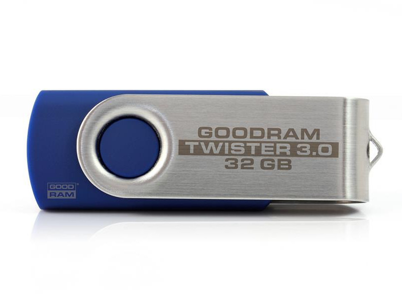 Goodram Twister USB 3.0 32GB 32ГБ USB 3.0 (3.1 Gen 1) Type-A Синий USB флеш накопитель
