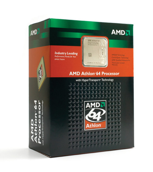 AMD Athlon 64 4000, Box 2.4ГГц 1МБ L2 процессор