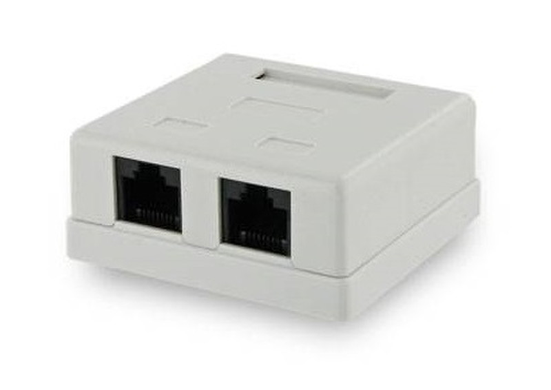 4World 06563 RJ-45 White socket-outlet