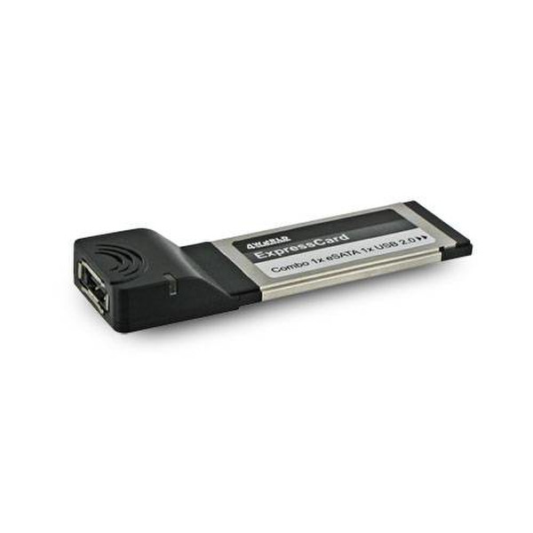 4World 06775 Eingebaut USB 2.0,eSATA Schnittstellenkarte/Adapter