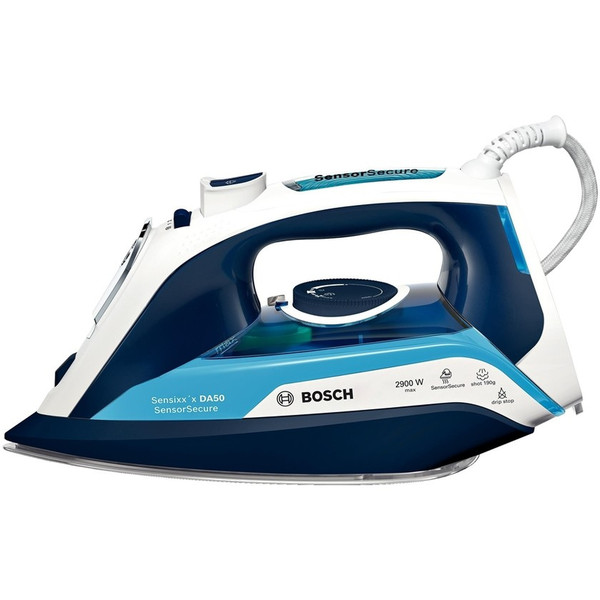 Bosch DA50 Steam iron 2900W Blue,White