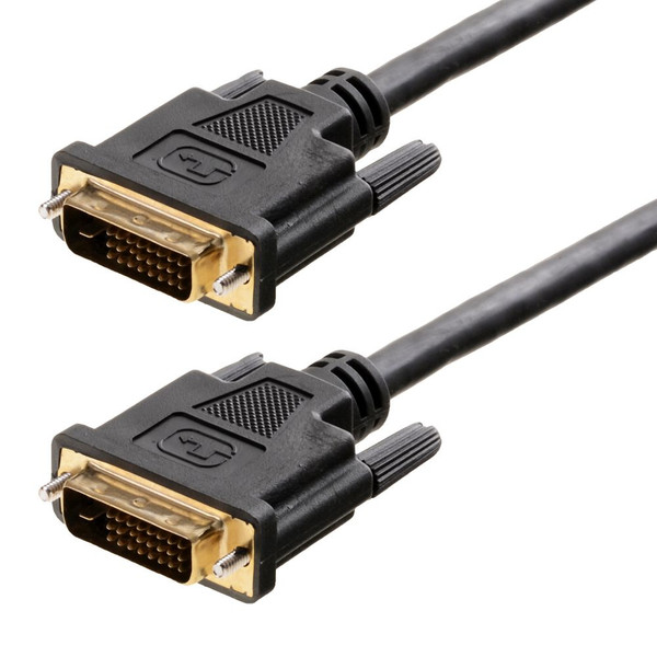 Helos 118868 10m DVI-D DVI-D Schwarz Videokabel-Adapter