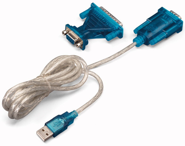 Wago 761-9005 USB A Blau, Silber Kabelschnittstellen-/adapter