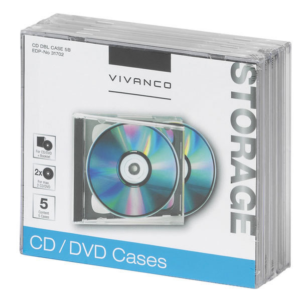 Vivanco 31702 CD Hülle