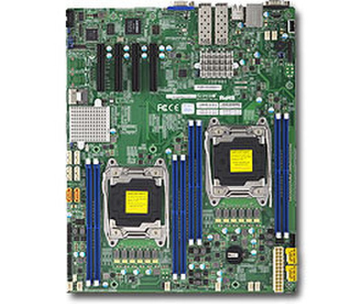 Supermicro X10DRD-ITP Intel C612 Socket R (LGA 2011) Расширенный ATX материнская плата для сервера/рабочей станции