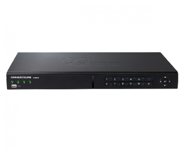 Grandstream Networks GVR3550 1U Black network video recorder