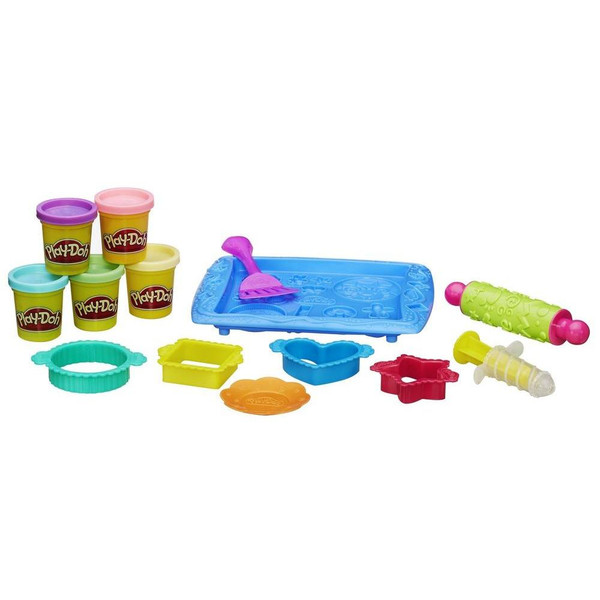 Hasbro Play-Doh Sweet Shoppe Cookie Creations Modeling dough Blue,Green,Pink,Violet,Yellow