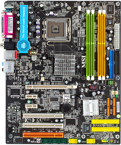 MSI 915P Neo2-FR (V1.0B) Intel 915P Express Socket T (LGA 775) ATX материнская плата