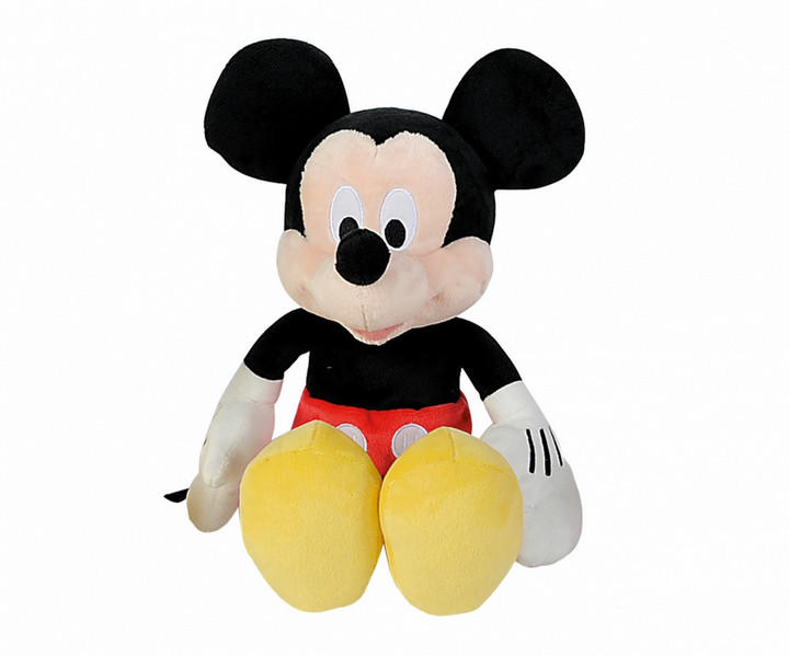 Simba Mickey Mouse Fabric Black,Red,White,Yellow