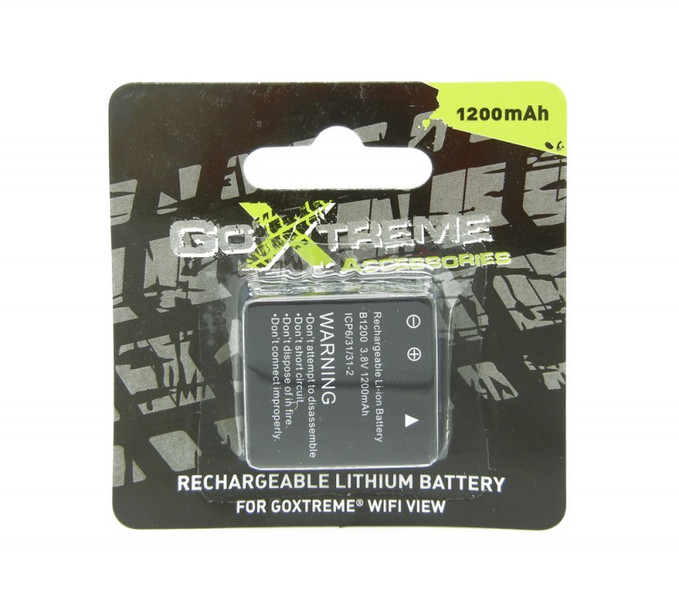 Easypix GoXtreme 1200mAh Lithium Battery Lithium 1200mAh 3.7V