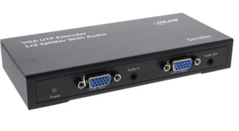 InLine 65016 AV-Receiver Schwarz Audio-/Video-Leistungsverstärker