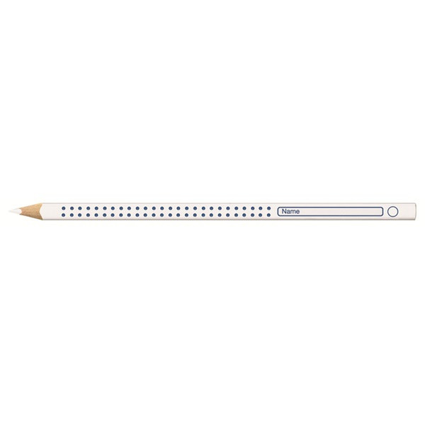 Faber-Castell GRIP Белый 1шт цветной карандаш