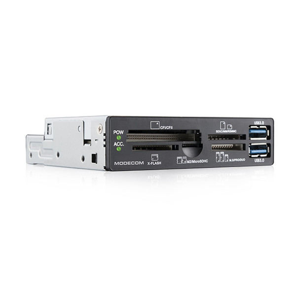 Modecom CR-108-3 Internal USB 2.0 Black card reader