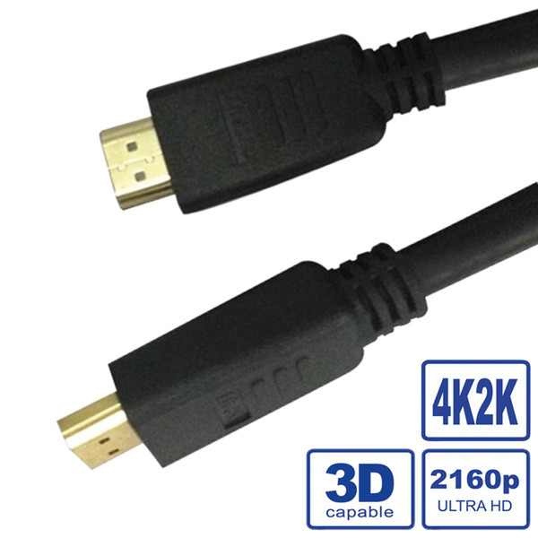ROLINE HDMI Ultra HD mit Ethernet Kabel mit Repeater, ST/ST, 25m