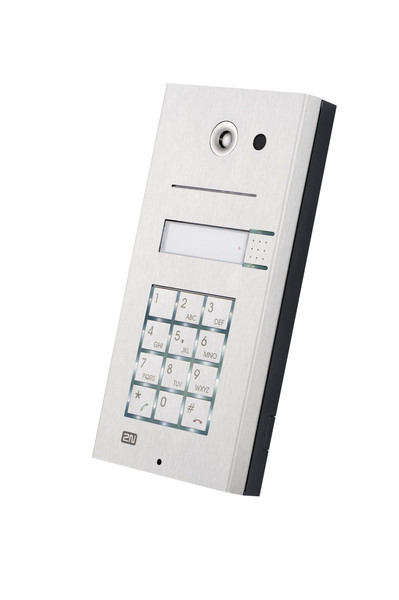 2N Telecommunications EntryCom IP Vario Black,Silver door intercom system