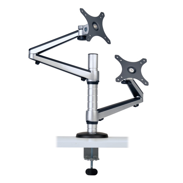Tripp Lite Dual Full Motion Flex Arm Desk Clamp for 13