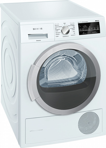 Siemens WT47W460TR freestanding Front-load 9kg A++ White tumble dryer