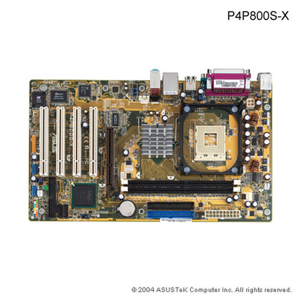 ASUS P4P800S-X ATX материнская плата