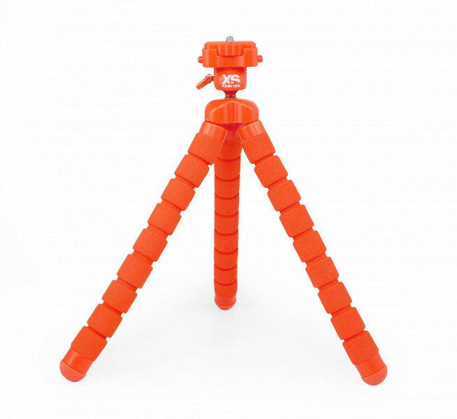 XSories Big Bendy Monochrome Digital/film cameras Orange tripod