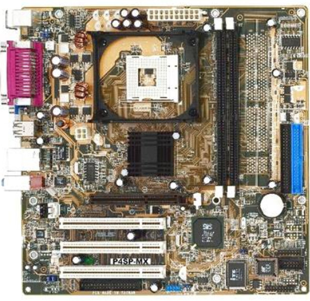 ASUS P4SP-MX Buchse 478 Micro ATX Motherboard