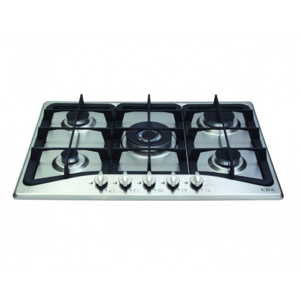 CDA HG7320SS built-in Gas Stainless steel hob
