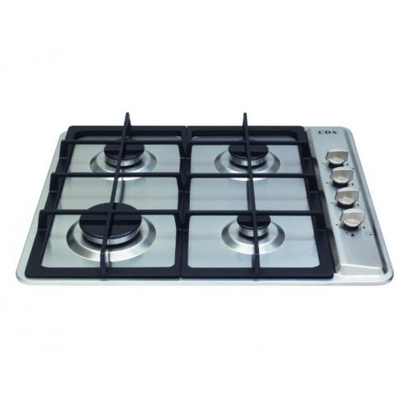 CDA HG6120SS built-in Gas Stainless steel hob