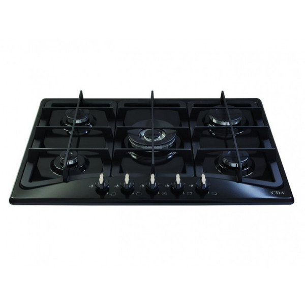 CDA HG7320BL built-in Gas Black hob