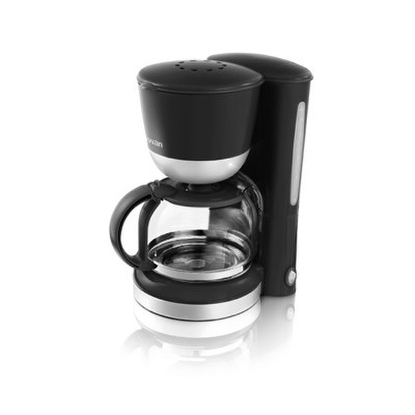 Swan SK18110BLKN Drip coffee maker 1.25L 12cups Black coffee maker