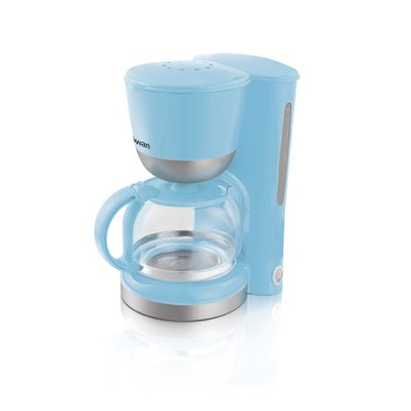 Swan SK18110BLUN Drip coffee maker 1.25L 12cups Blue coffee maker