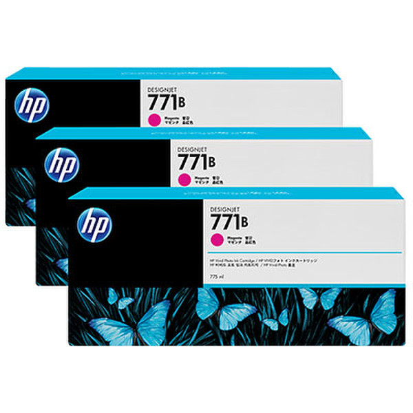 HP 771B 3-pack 775-ml Magenta Designjet Ink Cartridges печатающая головка