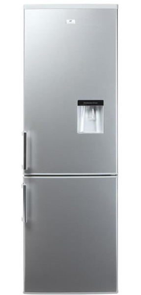 Continental Edison FC244DS freestanding 174L 70L A+ Stainless steel fridge-freezer