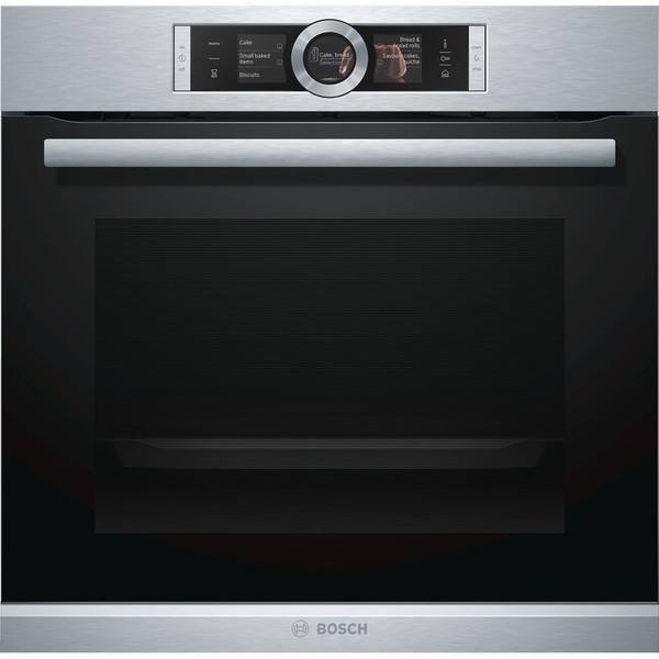 Bosch HRG6767S1 Electric oven 71л A Черный, Нержавеющая сталь