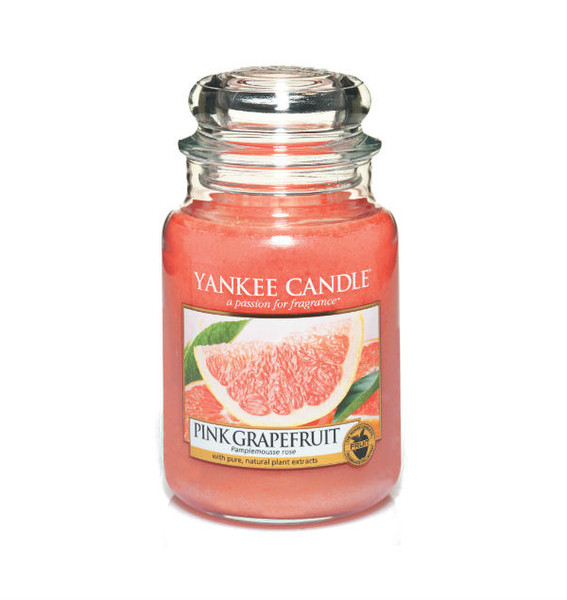 Yankee Candle 1332218e Круглый Грейпфрут Розовый 1шт восковая свеча