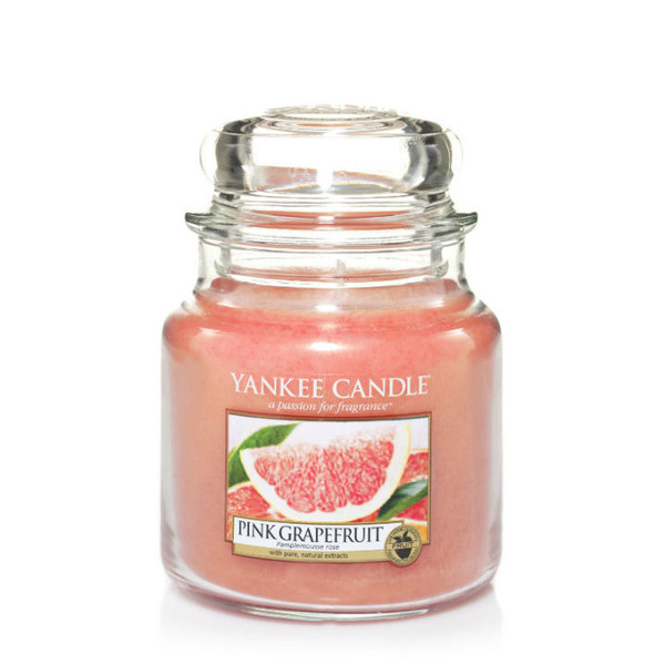 Yankee Candle 1332219e Круглый Грейпфрут Розовый 1шт восковая свеча