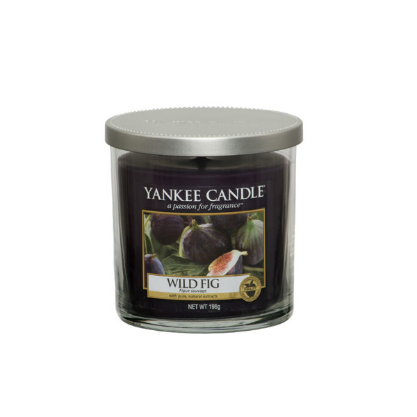 Yankee Candle 1332327E Круглый Инжир Индиго 1шт восковая свеча