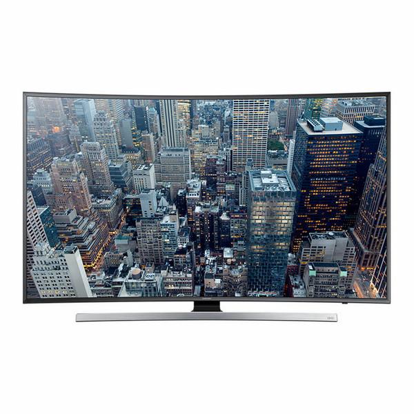 Samsung UE48JU7500T 48Zoll 4K Ultra HD 3D Smart-TV WLAN Schwarz, Silber LED-Fernseher