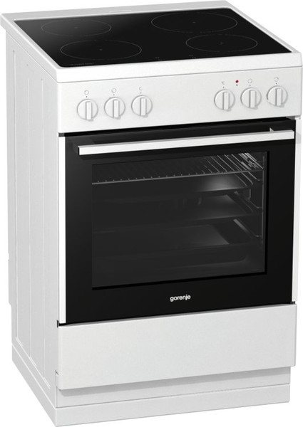 Gorenje EI617E14WK2 Freistehend Ceramic hob A Weiß