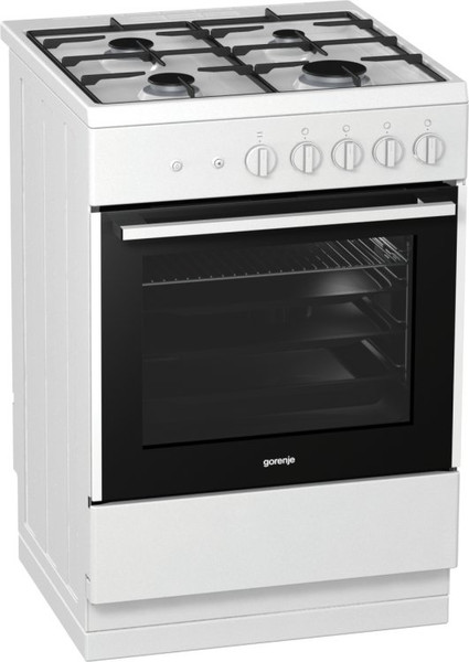 Gorenje G611E17WKA Отдельностоящий Gas hob A Белый